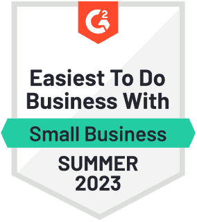 Small Business Summer 2023 G2 Badge