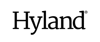 Hyland Logo: Black