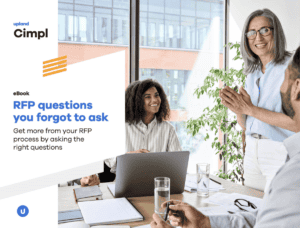 Cimpl RFP Questions You Forgot to Ask eBook Cover