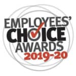 Logo for Employees' Choice Awards 2019-20.