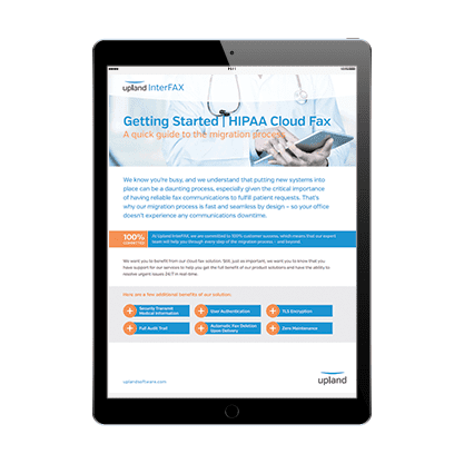 HIPAA Cloud Fax