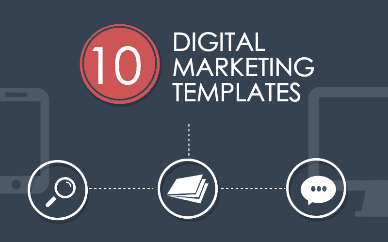 10 digital marketing templates