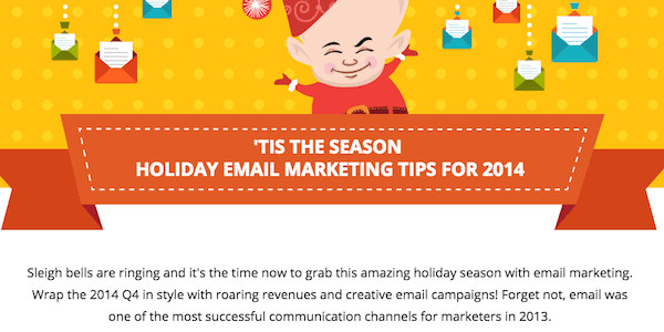 email monk infographic on holiday emails