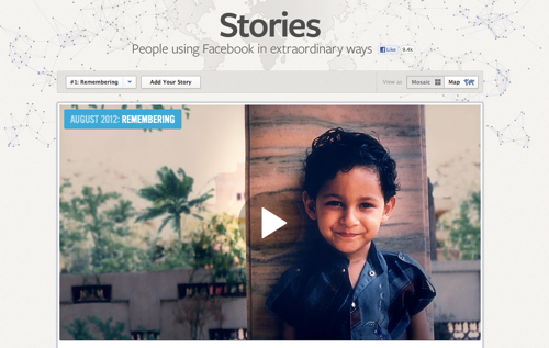 Facebook Stories Screenshot for The Content Marketeer