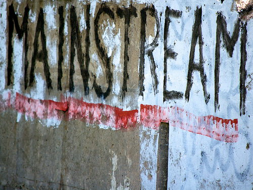 Mainstream wall graffitti_The Content Marketeer