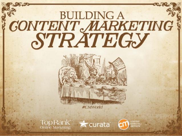 Content Marketing Strategy eBook #CMWorld
