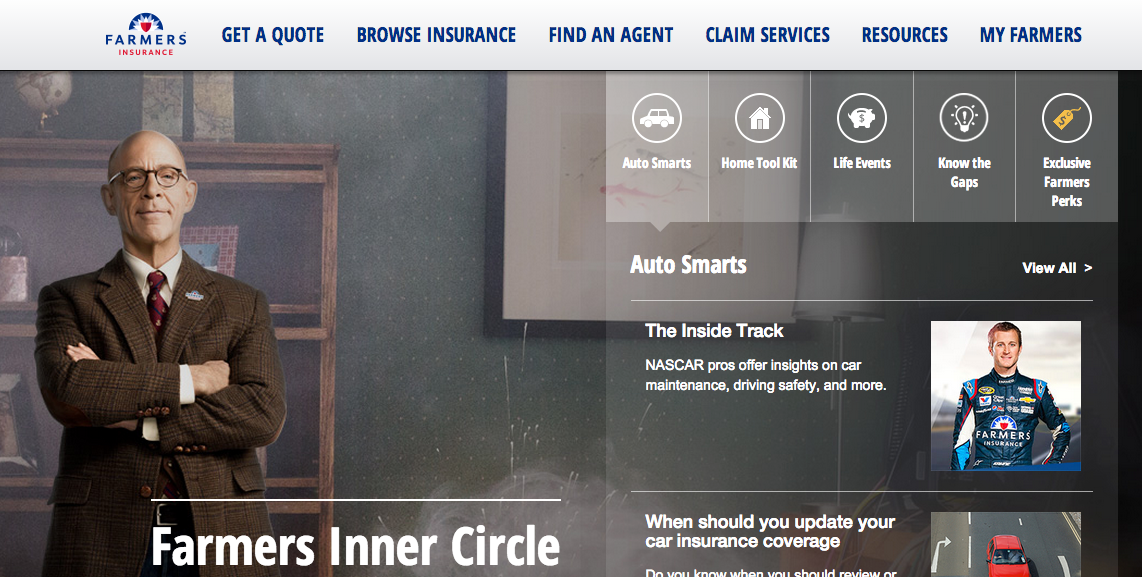 farmers insurance masters the art of tone in content