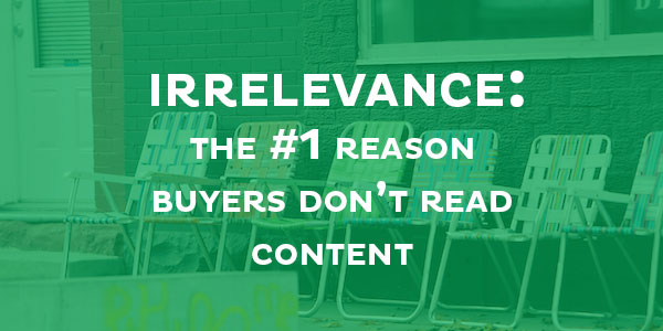 irrelevance and content marketing
