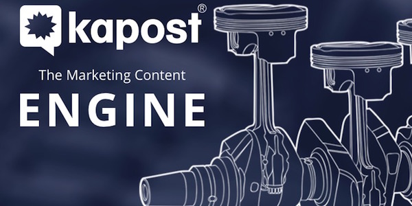 kapost fundraising and the marketing content engine