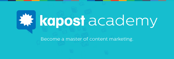 Learn hands-on, from experts, how to build an audience, and drive your company's success in the Kapost Academy.