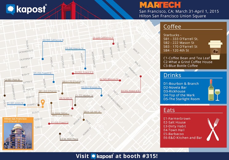 Kapost MarTech 2015 map