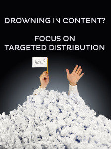 too much content? focus on targeted content distribution 