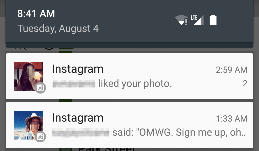 instagram-push-messages