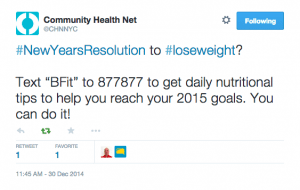 Community Health Net Healthy Tips Twitter CTA 2