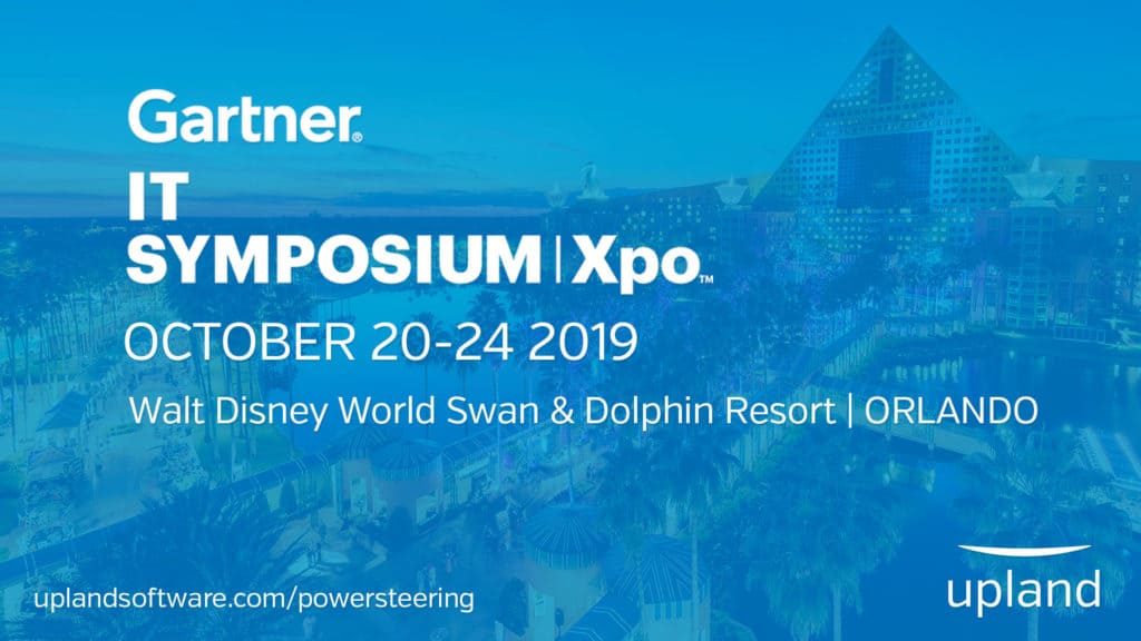 Gartner IT Symposium 2019 PowerSteering