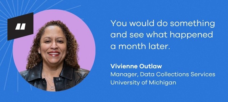 Quote for PSA, Vivienne Outlaw, Manager of Data Collection Services
