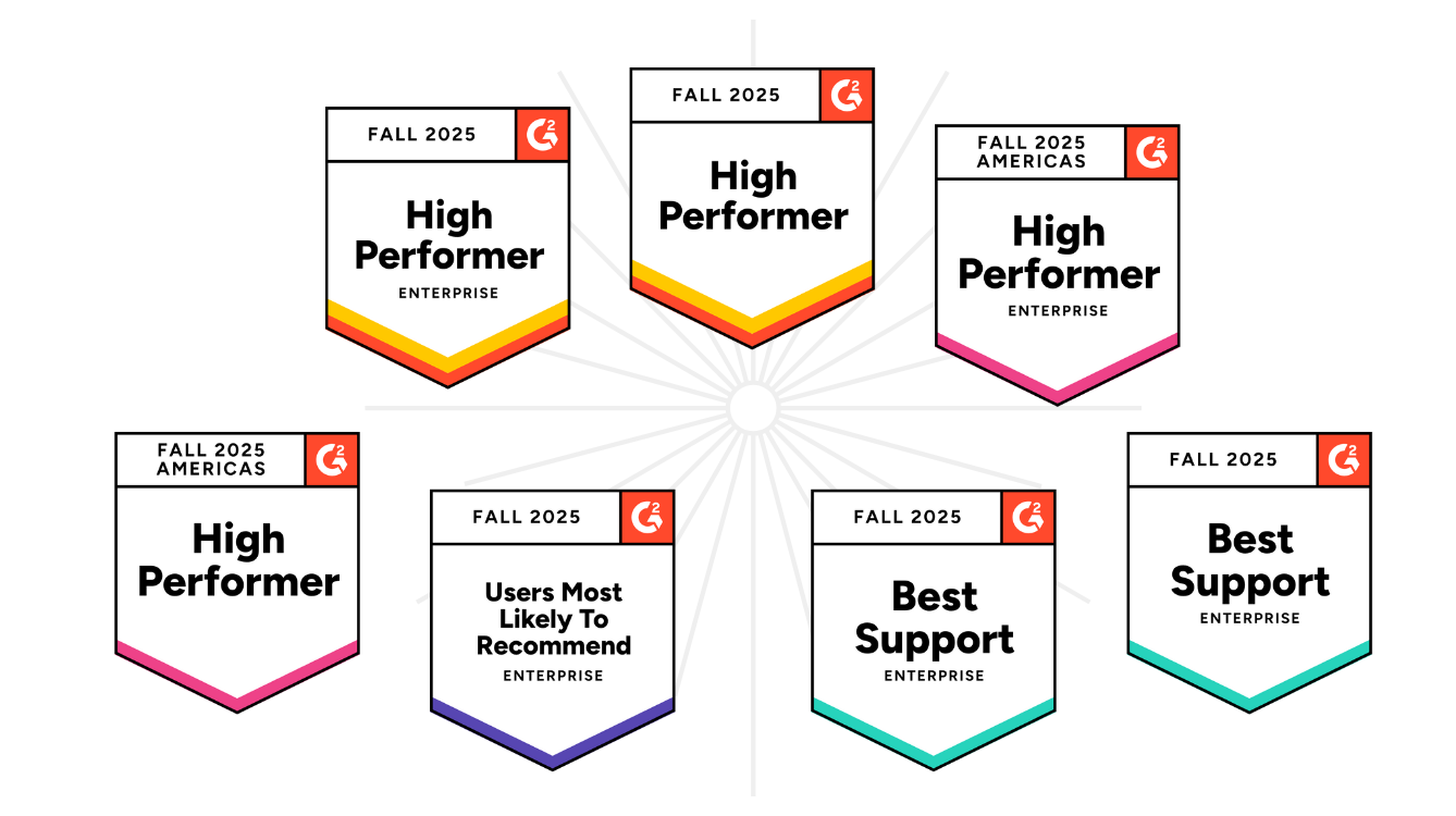 RightAnswers G2 Fall 2025 Badges