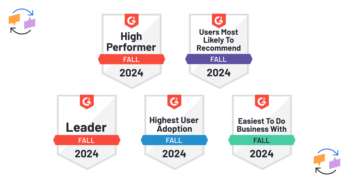 RightAnswers 2024 Fall G2 Badges