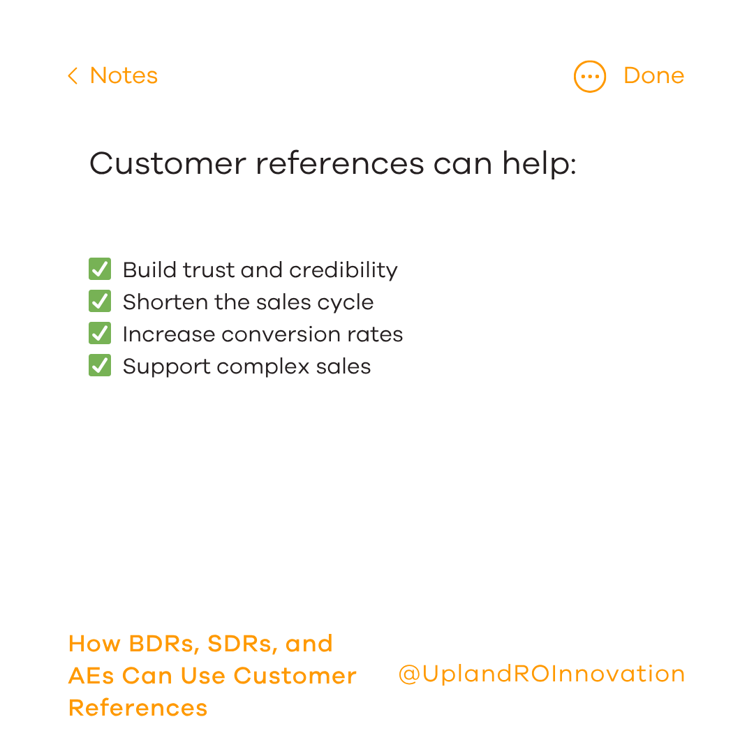 How customer references can help to...