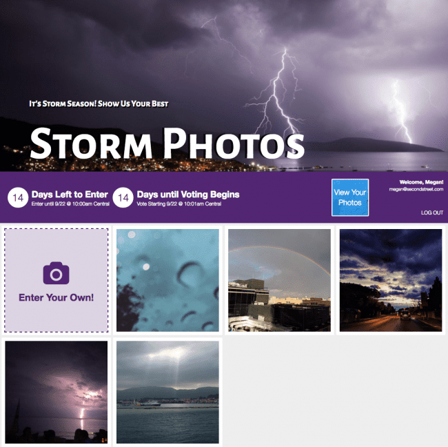 April Storm Season Photo Contest