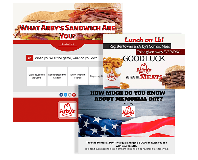 Arby's promotions