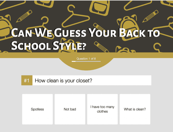 Back to School Style quiz from The Columbus Dispatch