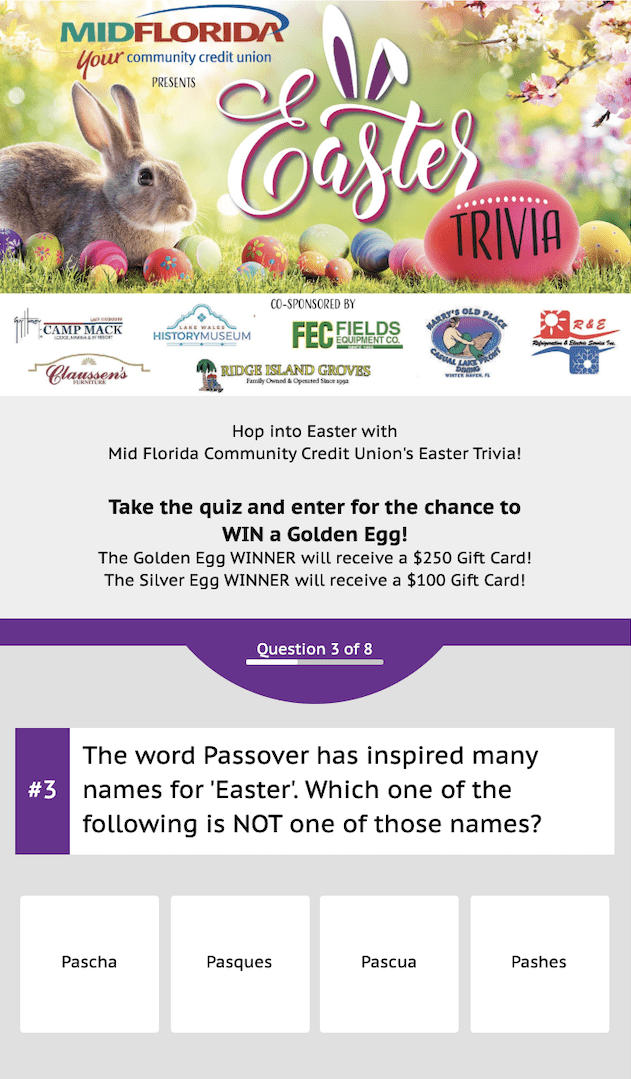 Easter Trivia Quiz The Ledger | Lakeland, FL