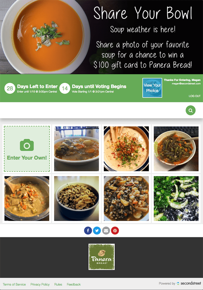Photo Contest for Soup Month