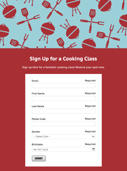 Sign Up for a Cooking Class (1)