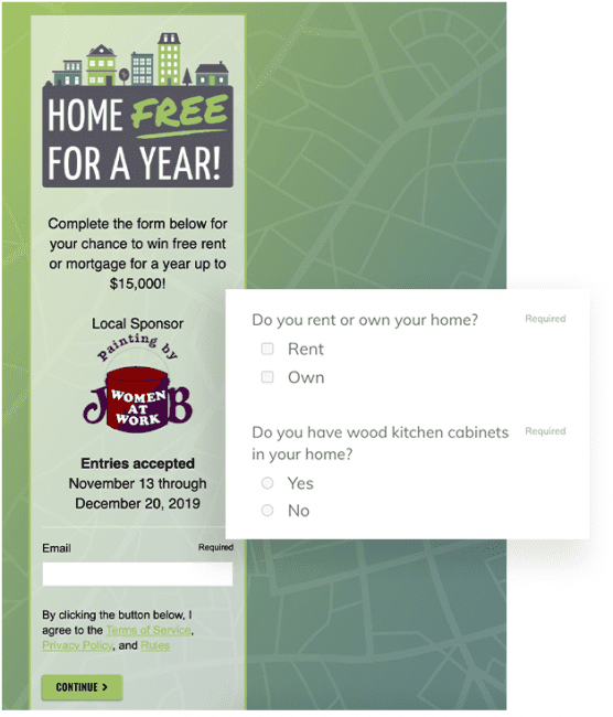 WKTV Home Free for a Year Sweepstakes