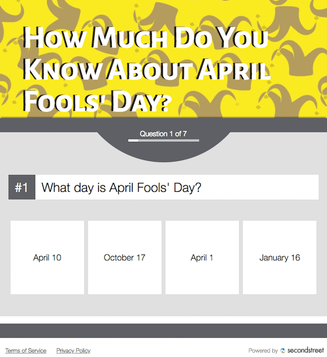april fools quiz