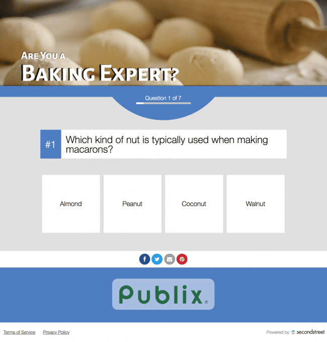 baking quiz