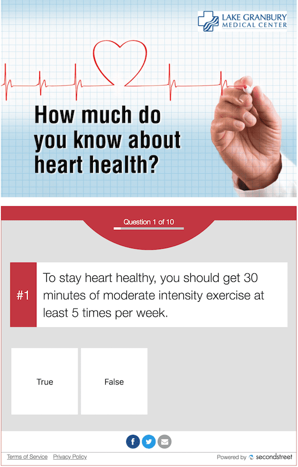 heart health quiz