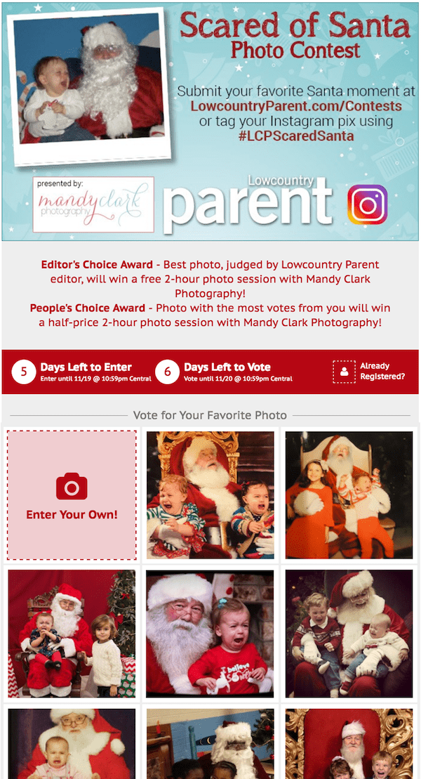 Photo Contest for Christmas
