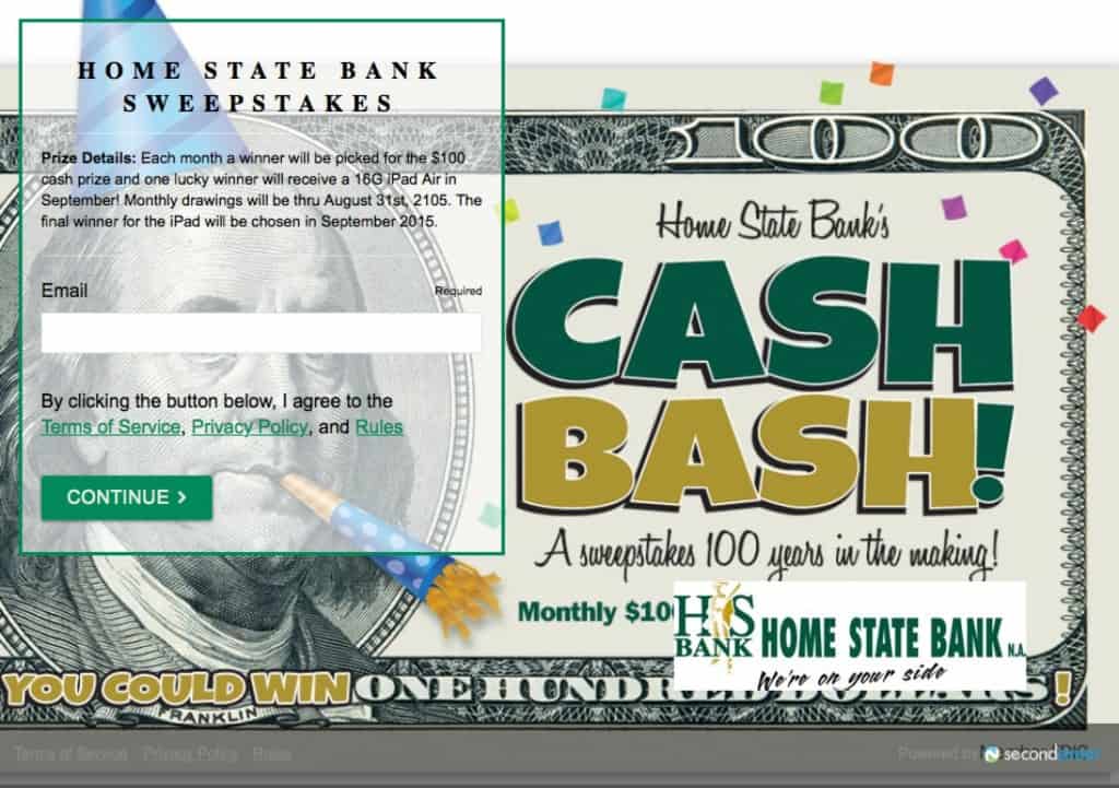 cash promotions