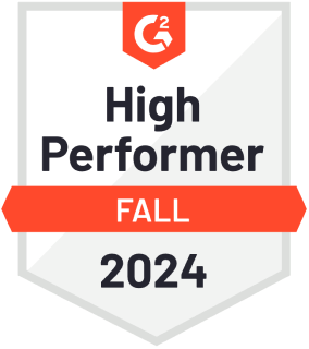 High Performer Fall G2 Badge 2