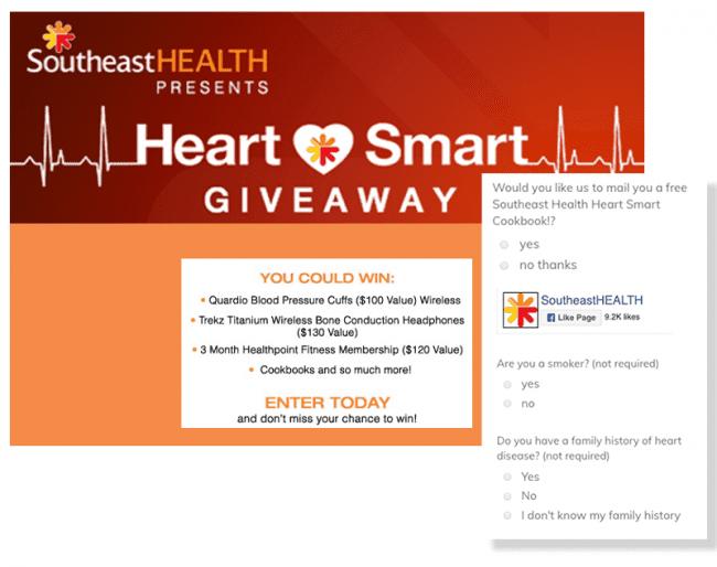 southeast health heart smart sweeps