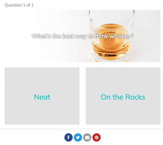 whiskey poll