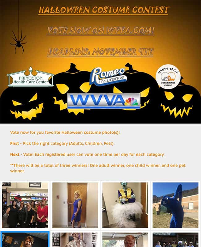 Halloween costume contest from WVVA