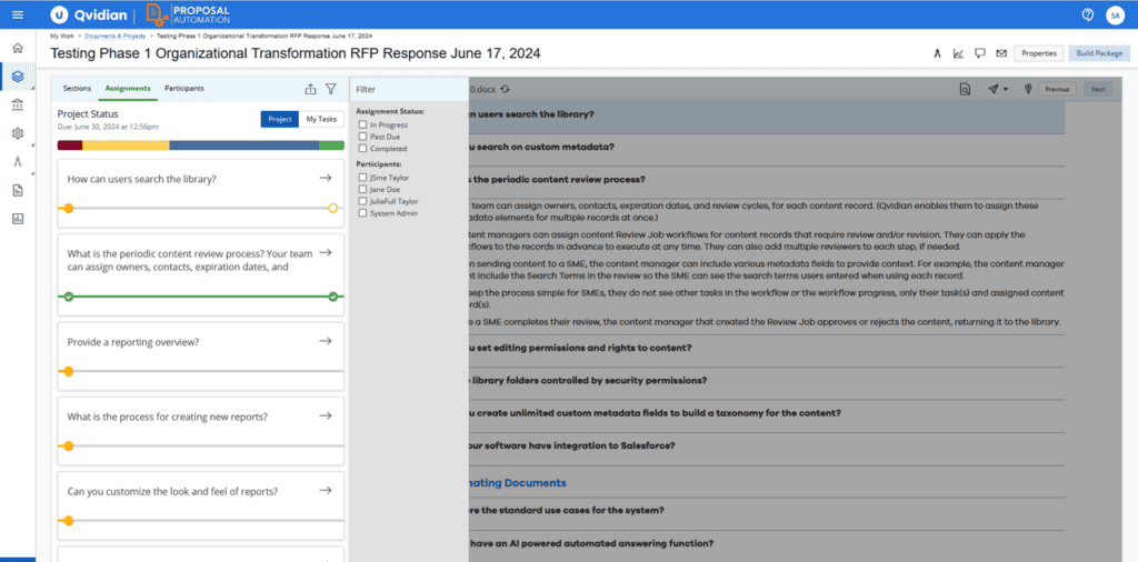 Example of Approval Workflows