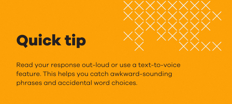 Improving your RFP Response Win Rate - Read your response out loud.