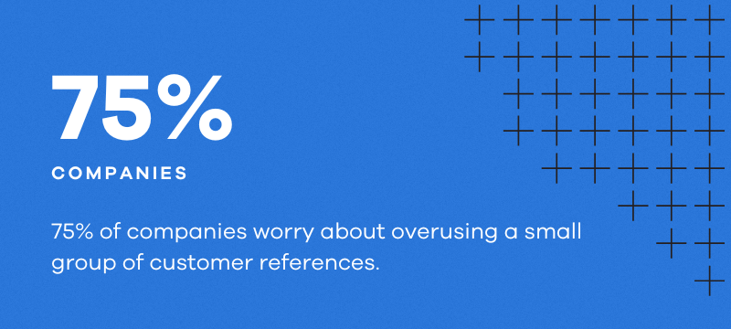 What Makes a Good Customer Reference Stats Example #4