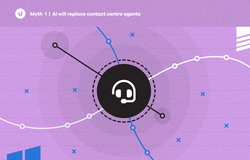 AI Contact Center Agents Accordion Image