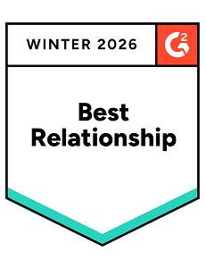 Best Relationship G2 Badge Winter 2026